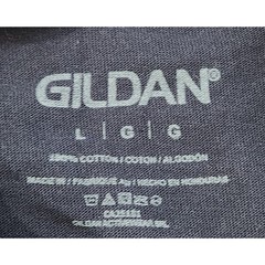 Gildan Dark Blue Crew Neck Short Sleeves Shirt Large NWTS Lightweight Soft