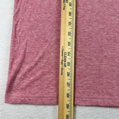 Faherty Cloud Cotton Henley Mens Large Long Sleeve Shirt Light Pink Pima Modal