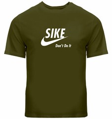 Funny Mens Unisex Tee T-Shirt Gift Printed Sike Quote Saying Don’t Do It Parody