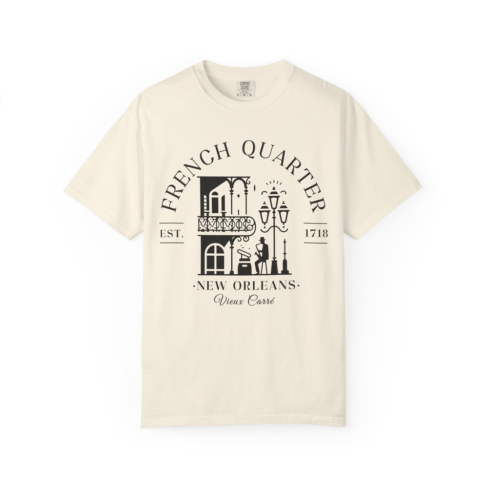 French Quarter Tee Shirt |New Orleans Louisiana Travel Souvenir |COMFORT COLORS®
