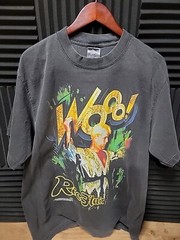RIC FLAIR ON A SHAKA HEAVYWEIGHT GARMET DYED T SHIRT “MODERN”