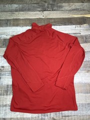 Patagonia Capilene 4 Zip-Neck Mens XL Red Performance Base Layer Shirt Top Hike