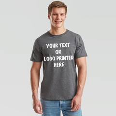 Personalised T Shirt Custom Printed T-Shirt Logo Text Printed Unisex Work Party