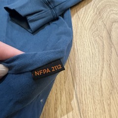 Cody James FR Shirt Mens XL Blue Flame Resistant Long Sleeve NFPA 2112 CAT2
