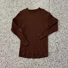 Vintage Gemrock Heavy Weight Thermal Shirt Men’s 4XL Waffle Baselayer Brown