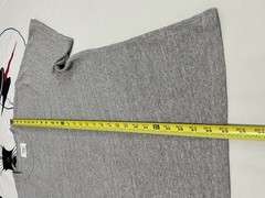 Mens Buck Mason Field Spec Cotton Heavy Tee T-Shirt Gray 2XL Mint!