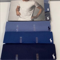 Polo Ralph Lauren Classic Fit Tees T-shirts Crew or V-neck S M L Blue Tones