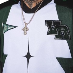 Vie Riche Pep Rally Jersey Rhinestone & Graphic Logo Style# VR5003 Men’s Size M