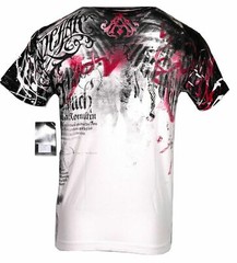 ARCHAIC by AFFLICTION Men’s T-Shirt Skulls Crushers White Biker S-45XL $40