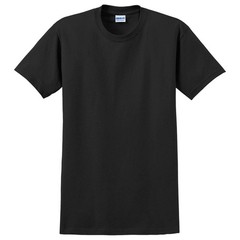 6 PACK Gildan G2000 Men’s Ultra Cotton Sleeves Tee Plain T-Shirt Black / White