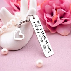 Wedding Gifts For Couples Mr And Mrs Keychain 2026 Bridal Shower Gifts