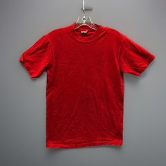 Vintage Laguna Beach USPS Post Office Employee T Shirt Red Size M Hanes Beefy-T