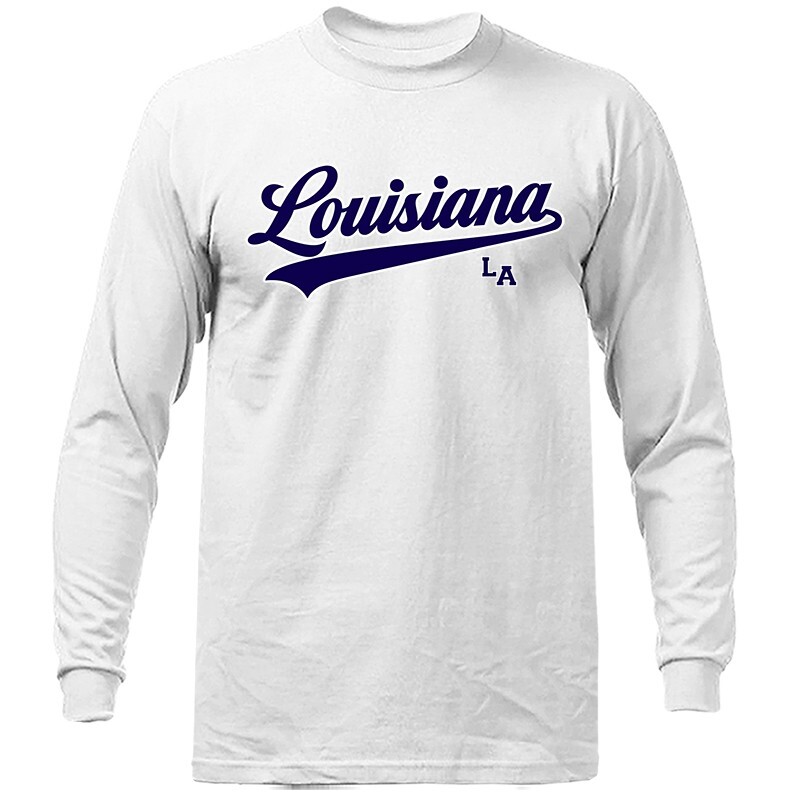State of Louisiana Swoosh LA Graphic Long Sleeve