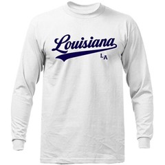 State of Louisiana Swoosh LA Graphic Long Sleeve
