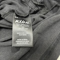 Kuhl Lauren Shirt Mens Small Short Sleeve Black Outdoors Casual Wildfibre Cotton