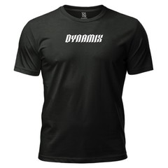 DYX Oversized Black Unisex 100% Cotton Crew Neck T-Shirt Gym and Streetwear Tee