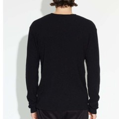 Cotton Citizen Hendrix Crew Long Sleeve Thermal Shirt Jet Black Men’s M NWT