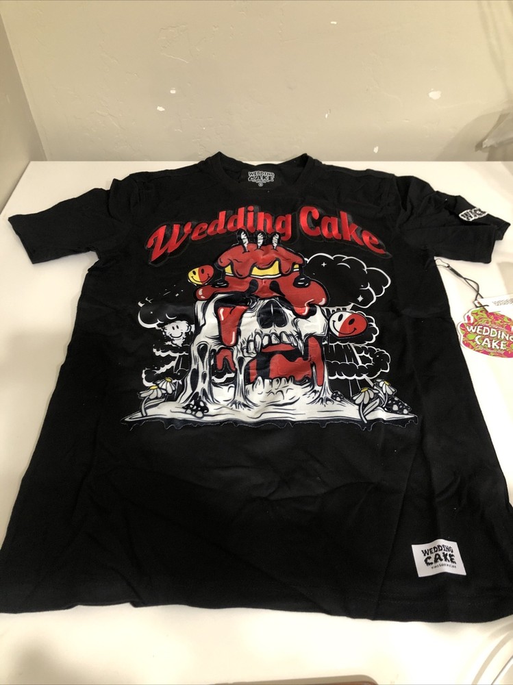 Wedding Cake Men’s Skull T-Shirt Black M