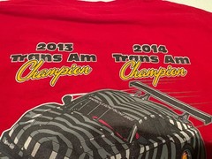 Pontiac Trans Am Graphic T Shirt 3-Dimensional Services Champions 2013-2014