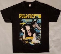 FREE SAME DAY SHIPPING Tarantino PULP FICTION Uma Thurman Shirt Size MEDIUM