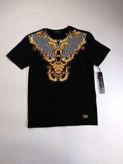 ETERNITY BC/AD men T-SHIRT size small 100%AUTHENTIC nice BLACK/GOLD RARE