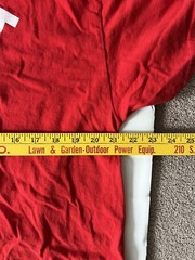 Outrank Men’s Red Streetwear Trust NUN Graphic Shirt Size XL