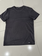 TOM FORD Short Sleeve Black T-Shirt Outerwear M Made In Italy