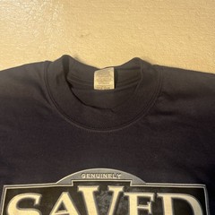 Vintage Religious Jesus Christian Shirt SAVED XL￼