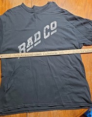 Bad Co Men’s Black Graphic Short Sleeve T-Shirt – Size XLarge Y2K Vintage Tee