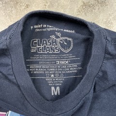 ClashCon 2015 T Shirt Mens Medium Blue Jinx Video Games Preowned