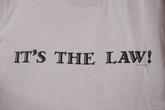 Vintage Y2K 2001 The Discovery Channel Mens Medium Faded Murphys Law T-Shirt