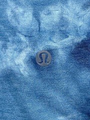 Lululemon Always Agile Diamond Dye True Navy Chambray T-Shirt Men’s XL