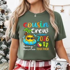 Cousin Crew 2026 Summer Vacation Beach Family Trips Matching T Shirts