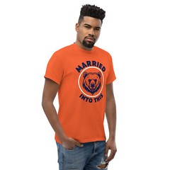 Married Into This Chicago Football Bears Funny Unisex T-Shirt S-5X