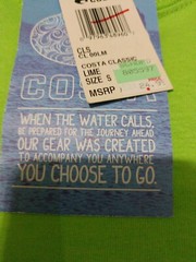 Costa Del Mar Men’s See What’s Out There Short Sleeve T Shirt Lime Green Fish Sm