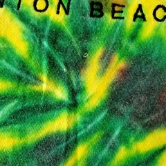 Vintage Florida Tie Dye T Shirt Mens L Woody Wagon Car Surfboard Bradenton Beach