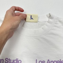 PACSUN Graphic T Shirt Mens L Oversized White Streetwear Design Studio LA