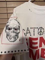 Satoshi Nakamoto “Satoshi sent Me” White t shirt XXL
