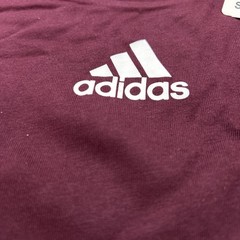 Adidas Mens Fresh Short Sleeve Cotton Tee Maroon HG0707 Men’s Size 2XL – NWT