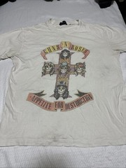 Guns N Roses White Small T-shirt