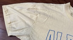 Vintage 1990 SUNY University At Albany NY Orientation Yellow T-Shirt XL USA Made