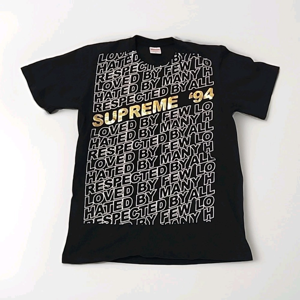 Supreme T-Shirt Men’s Small Respected Tee SS22T39 Pre-shrunk Cotton R1