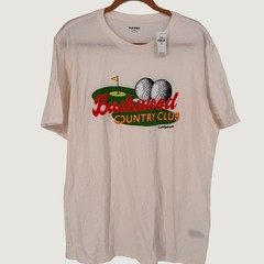 Old Navy Caddyshack Graphic T-Shirt Mens XL Tall Cream New Bushwood Country Club