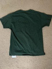 Russell Athletic Men’s L Crew Neck Graphic Logo T-Shirt Green