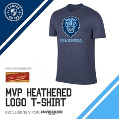 Campus Colors Collegiate Adult Heathered Cotton – – – And
