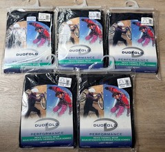 Set of 5 BRAND NEW Vintage Duofold Performance Thermal Long Sleeve Tee Size 2XL
