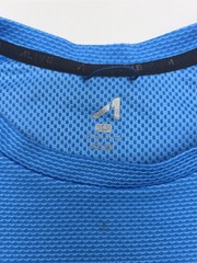 Alive T-Shirt Men Large Blue Solid Running Gym..#40874