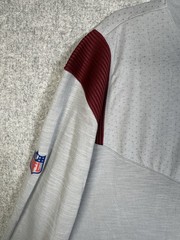 Nike NFL On Field Dri-Fit Long Sleeve Shirt Mens XL Gray Washington Lightweight