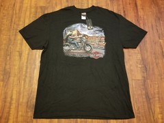 Harley Davidson San Benito, Texas – Ghost Rider Black T-Shirt – Men’s 2XL – NEW