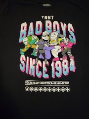 Men’s Teenage Mutant Ninja Turtles Bad Boy’s Since 1984 XL Shirt Black Shredder